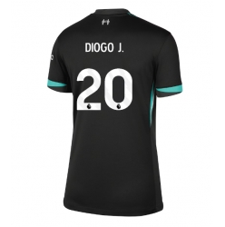 Liverpool Diogo Jota #20 Bortedrakt Dame 2024-25 Kortermet