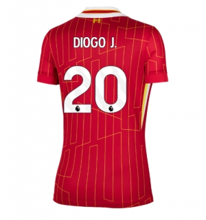 Liverpool Diogo Jota #20 Hjemmedrakt Dame 2024-25 Kortermet