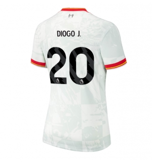 Liverpool Diogo Jota #20 Tredjedrakt Dame 2024-25 Kortermet