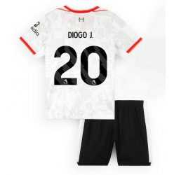 Liverpool Diogo Jota #20 Tredjedraktsett Barn 2024-25 Kortermet (+ Korte bukser)
