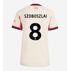 Liverpool Dominik Szoboszlai #8 Bortedrakt Dame 2025-26 Kortermet