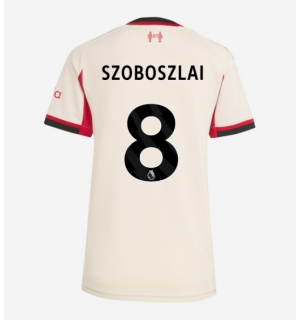 Liverpool Dominik Szoboszlai #8 Bortedrakt Dame 2025-26 Kortermet