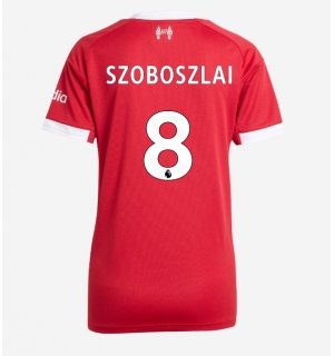 Liverpool Dominik Szoboszlai #8 Hjemmedrakt Dame 2025-26 Kortermet