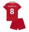 Liverpool Dominik Szoboszlai #8 Hjemmedraktsett Barn 2024-25 Kortermet (+ Korte bukser)