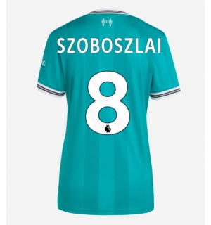 Liverpool Dominik Szoboszlai #8 Tredjedrakt Dame 2025-26 Kortermet