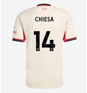 Liverpool Federico Chiesa #14 Bortedrakt 2025-26 Kortermet