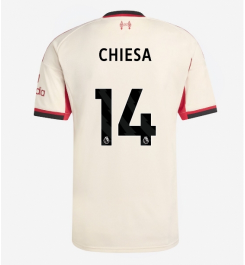 Liverpool Federico Chiesa #14 Bortedrakt 2025-26 Kortermet Liverpool Federico Chiesa #14 Bortedrakt 2025-26 Kortermet