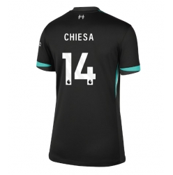 Liverpool Federico Chiesa #14 Bortedrakt Dame 2024-25 Kortermet