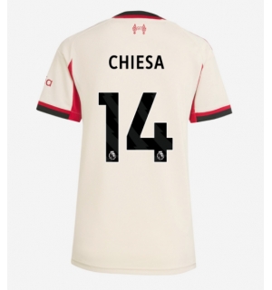 Liverpool Federico Chiesa #14 Bortedrakt Dame 2025-26 Kortermet