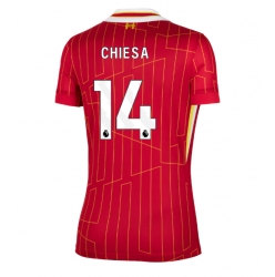 Liverpool Federico Chiesa #14 Hjemmedrakt Dame 2024-25 Kortermet