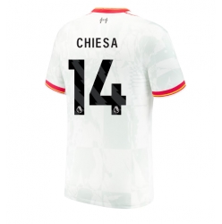 Liverpool Federico Chiesa #14 Tredjedrakt 2024-25 Kortermet