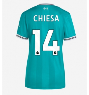 Liverpool Federico Chiesa #14 Tredjedrakt Dame 2025-26 Kortermet