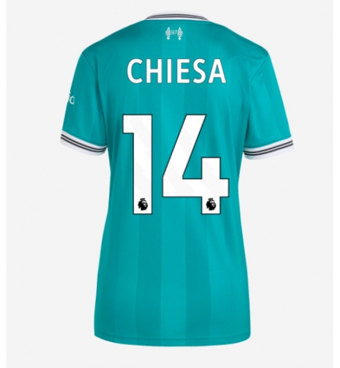 Liverpool Federico Chiesa #14 Tredjedrakt Dame 2025-26 Kortermet Liverpool Federico Chiesa #14 Tredjedrakt Dame 2025-26 Kortermet