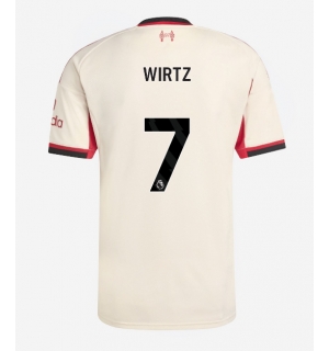 Liverpool Florian Wirtz #7 Bortedrakt 2025-26 Kortermet