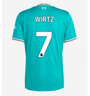 Liverpool Florian Wirtz #7 Tredjedrakt 2025-26 Kortermet