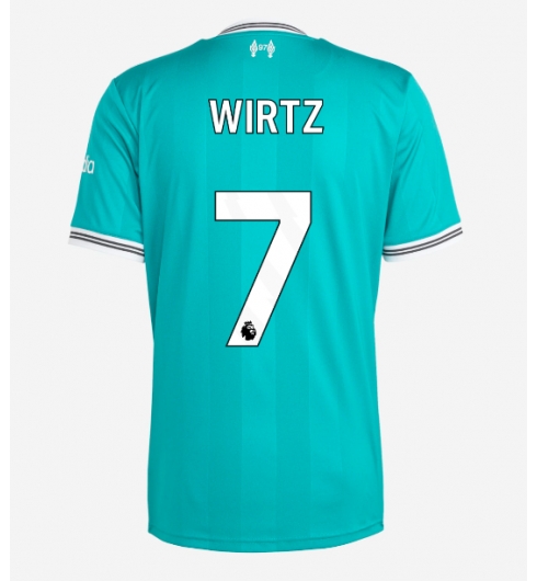 Liverpool Florian Wirtz #7 Tredjedrakt 2025-26 Kortermet Liverpool Florian Wirtz #7 Tredjedrakt 2025-26 Kortermet