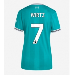 Liverpool Florian Wirtz #7 Tredjedrakt Dame 2025-26 Kortermet
