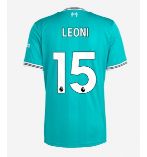 Liverpool Giovanni Leoni #15 Tredjedrakt 2025-26 Kortermet