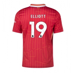 Liverpool Harvey Elliott #19 Hjemmedrakt 2024-25 Kortermet