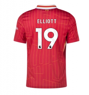 Liverpool Harvey Elliott #19 Hjemmedrakt 2024-25 Kortermet