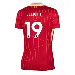 Liverpool Harvey Elliott #19 Hjemmedrakt Dame 2024-25 Kortermet