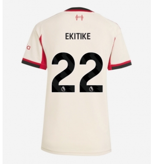 Liverpool Hugo Ekitike #22 Bortedrakt Dame 2025-26 Kortermet