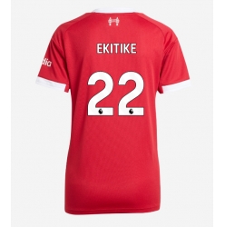 Liverpool Hugo Ekitike #22 Hjemmedrakt Dame 2025-26 Kortermet
