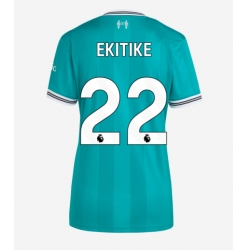 Liverpool Hugo Ekitike #22 Tredjedrakt Dame 2025-26 Kortermet
