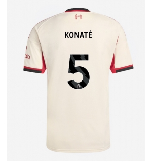 Liverpool Ibrahima Konate #5 Bortedrakt 2025-26 Kortermet