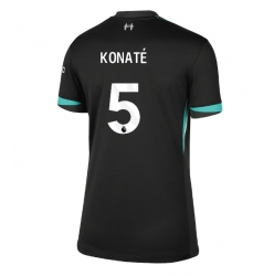 Liverpool Ibrahima Konate #5 Bortedrakt Dame 2024-25 Kortermet