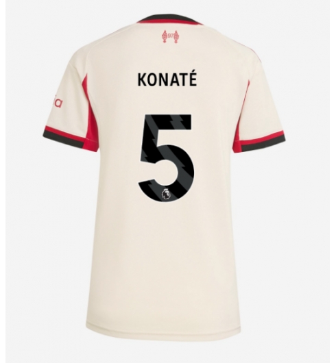Liverpool Ibrahima Konate #5 Bortedrakt Dame 2025-26 Kortermet Liverpool Ibrahima Konate #5 Bortedrakt Dame 2025-26 Kortermet