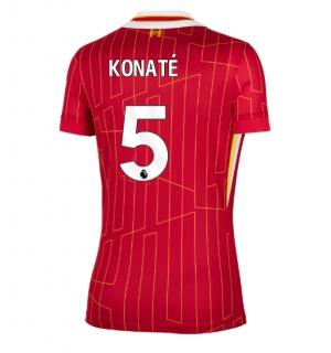 Liverpool Ibrahima Konate #5 Hjemmedrakt Dame 2024-25 Kortermet