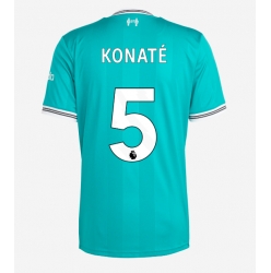 Liverpool Ibrahima Konate #5 Tredjedrakt 2025-26 Kortermet