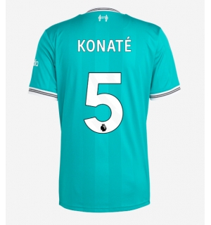 Liverpool Ibrahima Konate #5 Tredjedrakt 2025-26 Kortermet