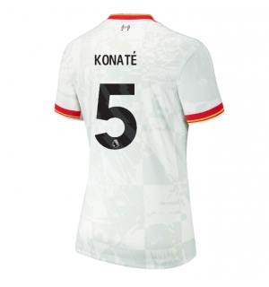 Liverpool Ibrahima Konate #5 Tredjedrakt Dame 2024-25 Kortermet