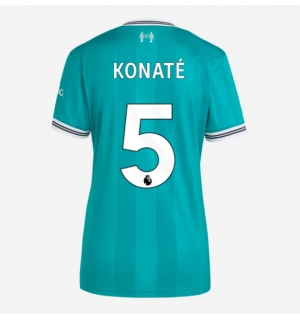 Liverpool Ibrahima Konate #5 Tredjedrakt Dame 2025-26 Kortermet