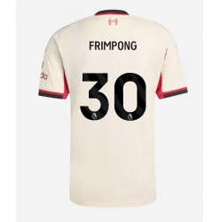 Liverpool Jeremie Frimpong #30 Bortedrakt 2025-26 Kortermet