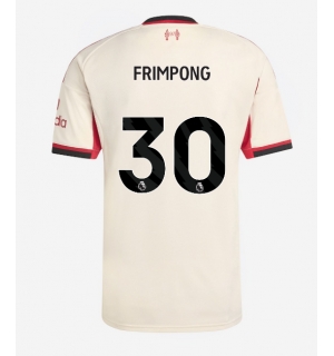 Liverpool Jeremie Frimpong #30 Bortedrakt 2025-26 Kortermet