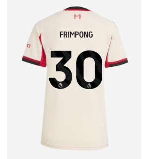 Liverpool Jeremie Frimpong #30 Bortedrakt Dame 2025-26 Kortermet