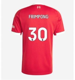 Liverpool Jeremie Frimpong #30 Hjemmedrakt 2025-26 Kortermet