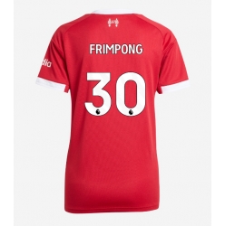 Liverpool Jeremie Frimpong #30 Hjemmedrakt Dame 2025-26 Kortermet