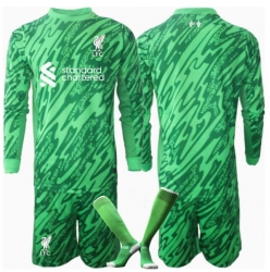 Liverpool Keeper Bortedraktsett Barn 2024-25 Langermet (+ Korte bukser)