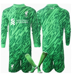 Liverpool Keeper Bortedraktsett Barn 2024-25 Langermet (+ Korte bukser)