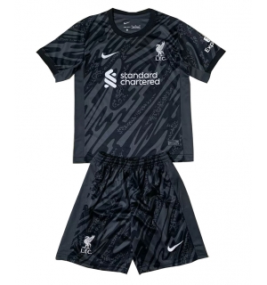 Liverpool Keeper Hjemmedraktsett Barn 2024-25 Kortermet (+ Korte bukser)