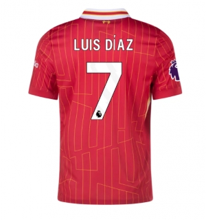 Liverpool Luis Diaz #7 Hjemmedrakt 2024-25 Kortermet