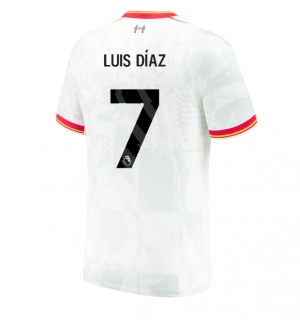 Liverpool Luis Diaz #7 Tredjedrakt 2024-25 Kortermet
