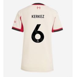 Liverpool Milos Kerkez #6 Bortedrakt Dame 2025-26 Kortermet