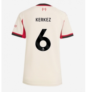Liverpool Milos Kerkez #6 Bortedrakt Dame 2025-26 Kortermet