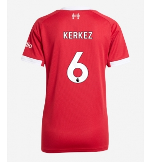 Liverpool Milos Kerkez #6 Hjemmedrakt Dame 2025-26 Kortermet