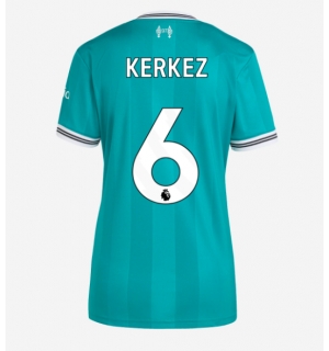 Liverpool Milos Kerkez #6 Tredjedrakt Dame 2025-26 Kortermet